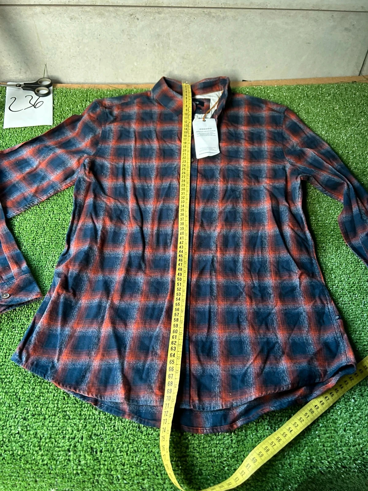Bonobo relaxed fit bruin blauw geruite overhemd – photo 8